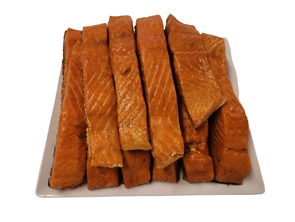 Varmrøget laks natural